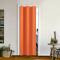 MYSKY HOME Burnt Orange Door Curtains by MYSKYHOME