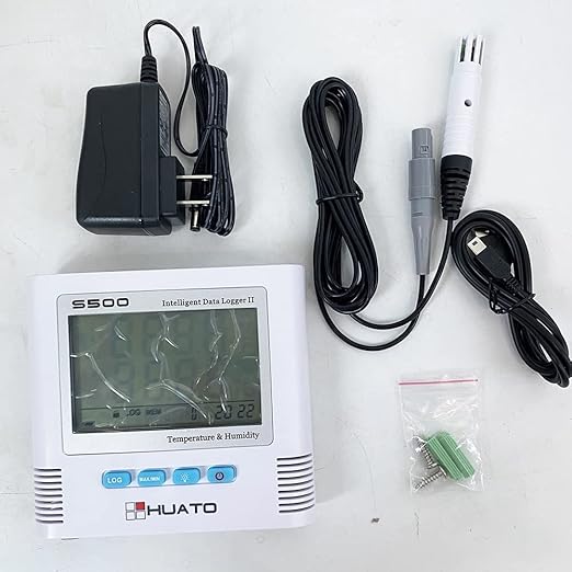 Channel Temperature Humidity Data Logger Recorder LCD Display USB Datalogger - Image 7