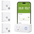 MOCREO WiFi Room Thermometer Hygrometer, Remote Email App Alert, 2 Years Data by MOCREO
