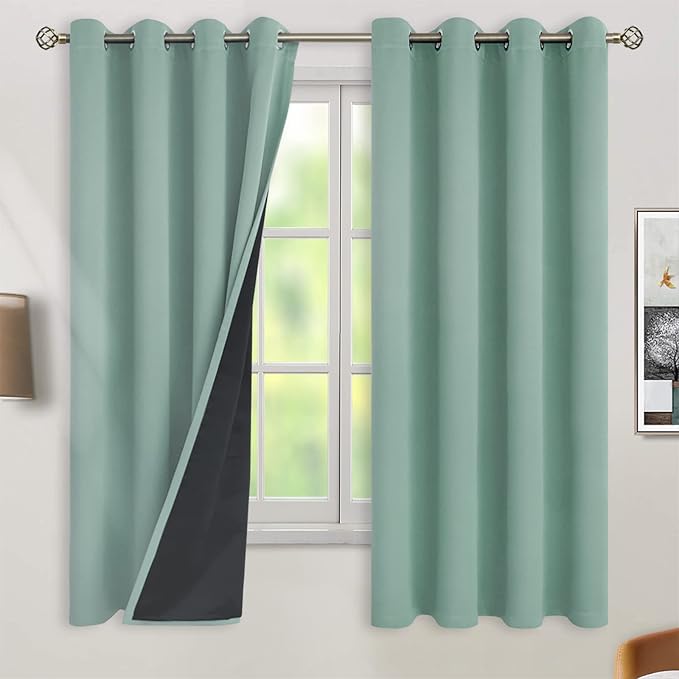 BGment Thermal Insulated 100% Blackout Curtains by BGment