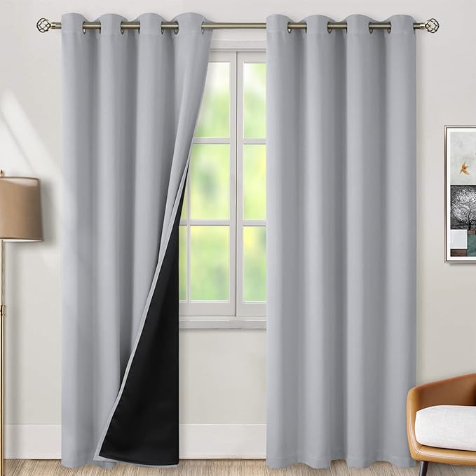 BGment Thermal Insulated 100% Blackout Curtains by BGment