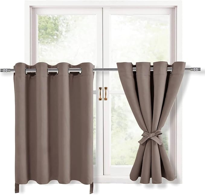 Hiasan RV Blackout Curtains for Bedroom, 52 x 36 Inches Long by Hiasan