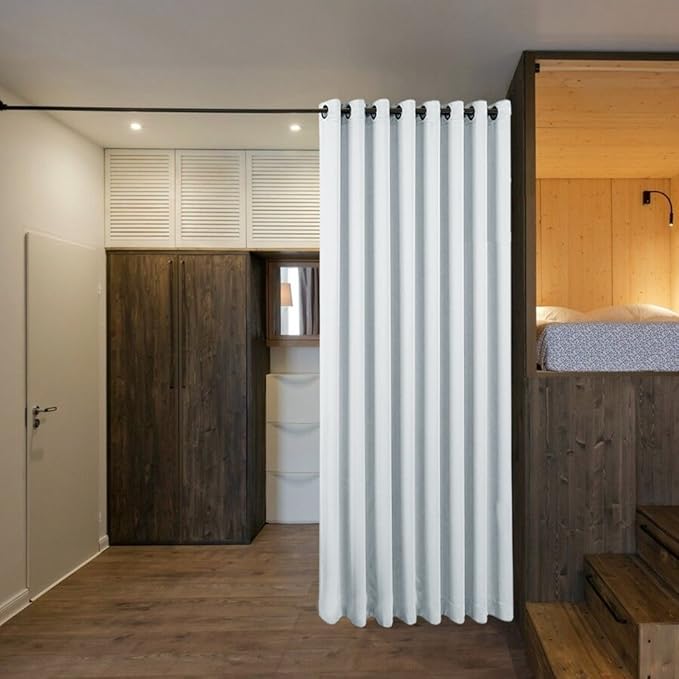 NICETOWN Large Room Divider Curtain Screen Partitions - Image 2