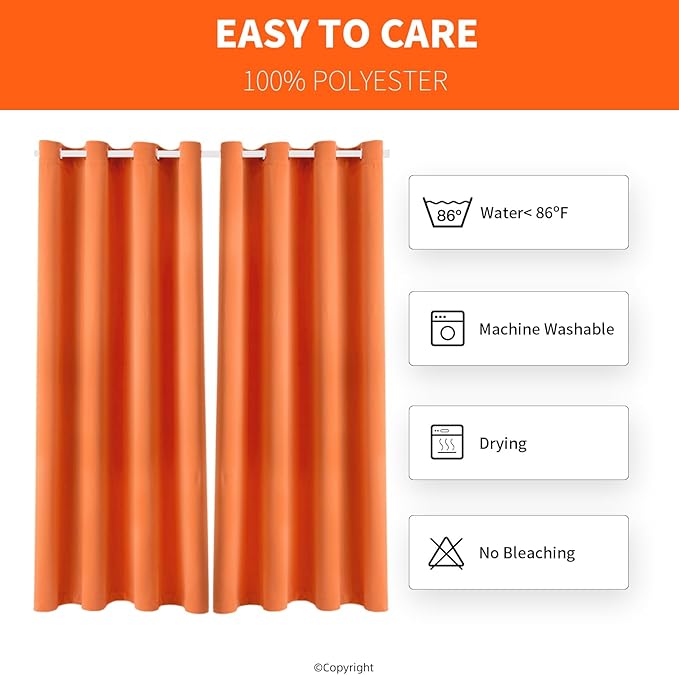 Waterproof Outdoor Curtain W52 x L84 - Image 7