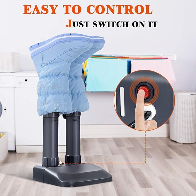 COSTWAY Boot Dryer, Electric Shoe Dryer and Warmer - Image 3