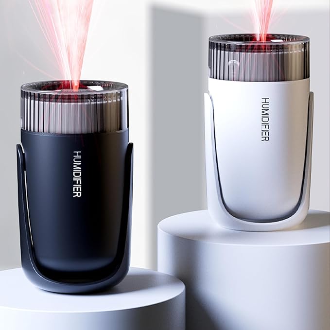 Humidifier with Starry Sky Projection, 360° Rotating Nozzle, Auto Shut-Off - Image 3