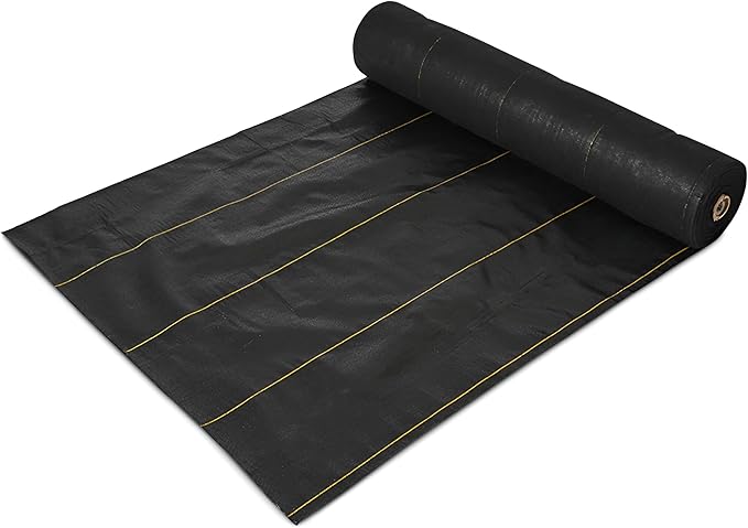 Dewitt Pro-5 Weed Barrier Fabric 5 oz, 4 x 250 Feet – Heavy-Duty Woven by DeWitt