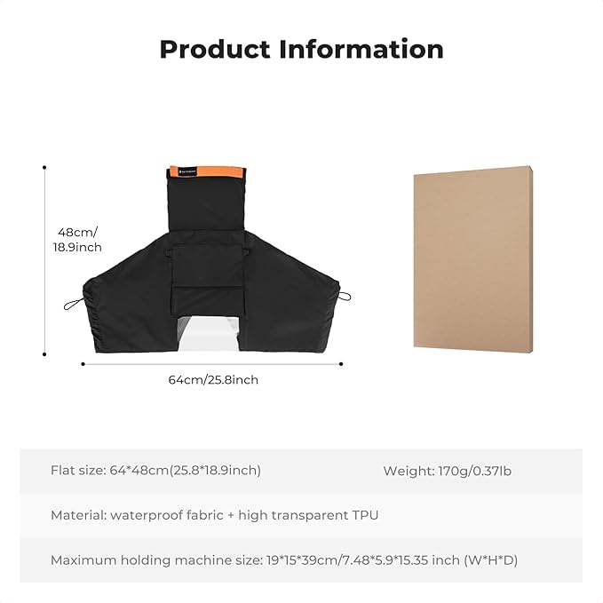 K&F CONCEPT Professional Camera Rain Cover, Waterproof Raincoat - Image 7