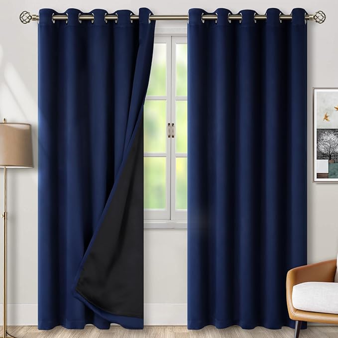 BGment Thermal Insulated 100% Blackout Curtains by BGment