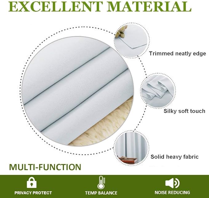 NICETOWN Ceiling Curtains, Room Divider Curtain Screen Partition, Vertical Blind - Image 4