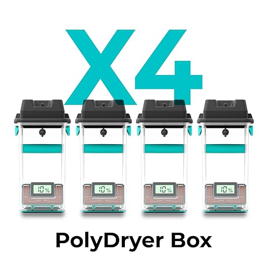 Polymaker 3D Printing Filament Storage Box 4-Pack - Image 2