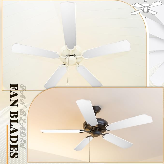 Lineshading 5 Pack 16 1/2" Replacement Fan Blades - Image 6