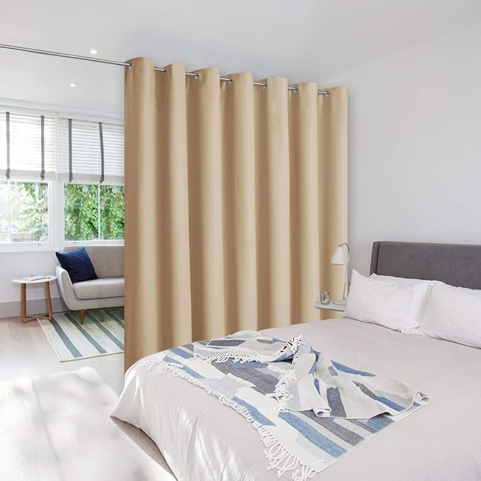 NICETOWN Room Divider Curtain Screen Partitions, Basement Hospital Medical by NICETOWN