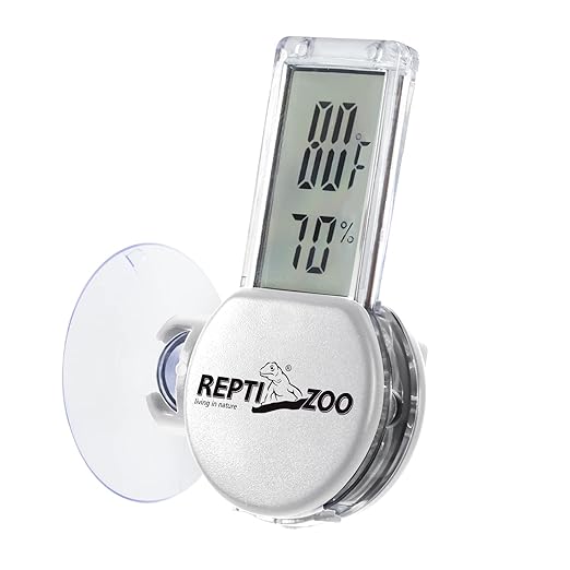 REPTI ZOO Reptile Thermometer Hygrometer by REPTIZOO