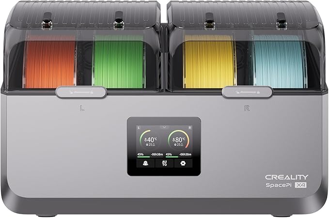 Creality Space Pi X4 Filament Dryer Box, New Upgrade 4-Spool 3D Printer - Image 9