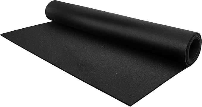 Flooring Inc's 1/4" Thick Tough Rubber Flooring Roll | Flexible Recycled Rubber by IncStores