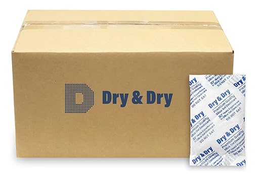 Dry & Dry 30 Gram Silica Gel Packets Desiccants, Silica Packets by DryDry