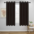Easy-Going Blackout Curtains for Bedroom, Solid Thermal Insulated Grommet and by Easy-Going