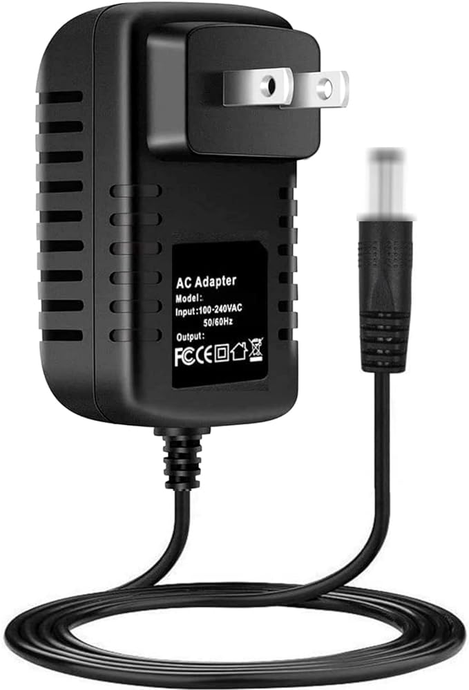 AC-DC Adapter Replacement for Dickson:R157 12V Temp/Humidity Data Logger Flat by Unknown