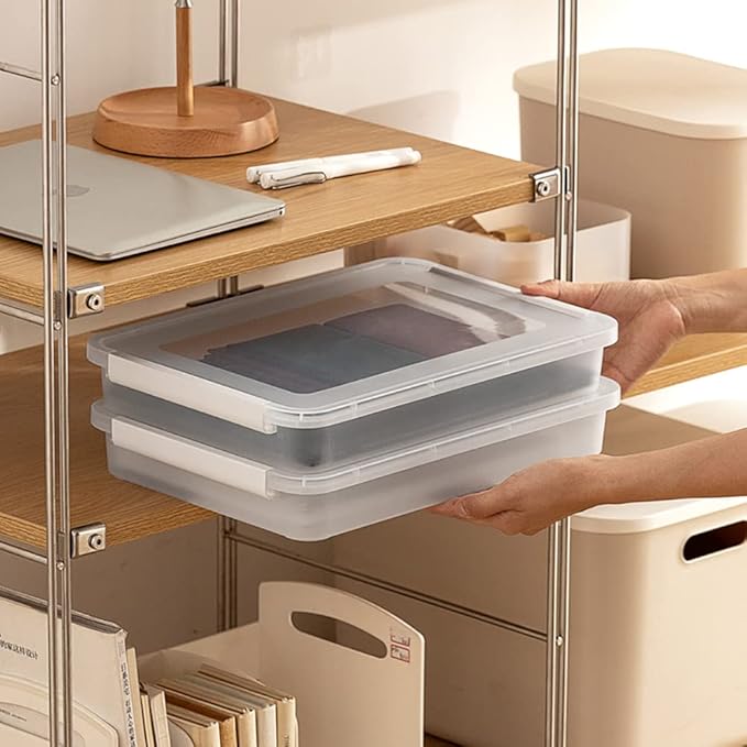 Poeland Portable Project Case File Document Storage Organizer 2 Pack - Image 2