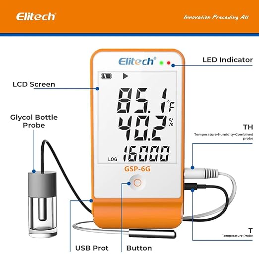 Thermal Mapping Area Mapping Multiuse Digital Temperature and Humidity Data - Image 2