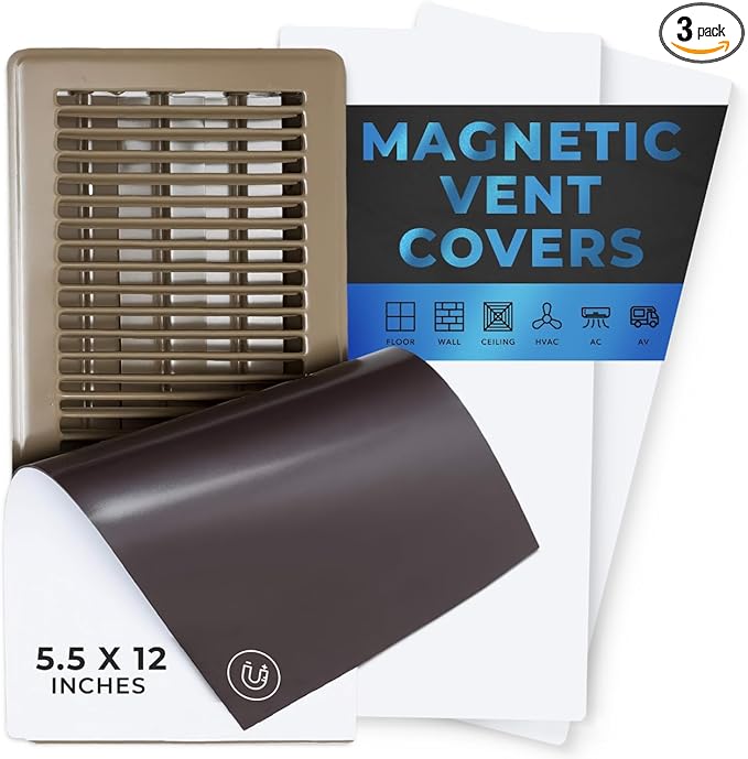 High Strength Magnetic Vent Cover 3 Pack by EurekaAir