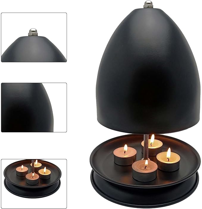 Tea Light Candle Heater, Tea Light Oven Metal Radiator, Heater Tea Light Oven - Image 6