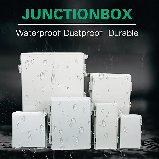 Sunnyglade ABS Plastic Dustproof Waterproof IP65 Junction Box Universal Durable - Image 7