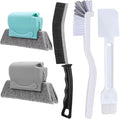Deep Clean Brush Set Crevice Cleaning Brush Window Groove Cleaner Tools Kit by Unknown