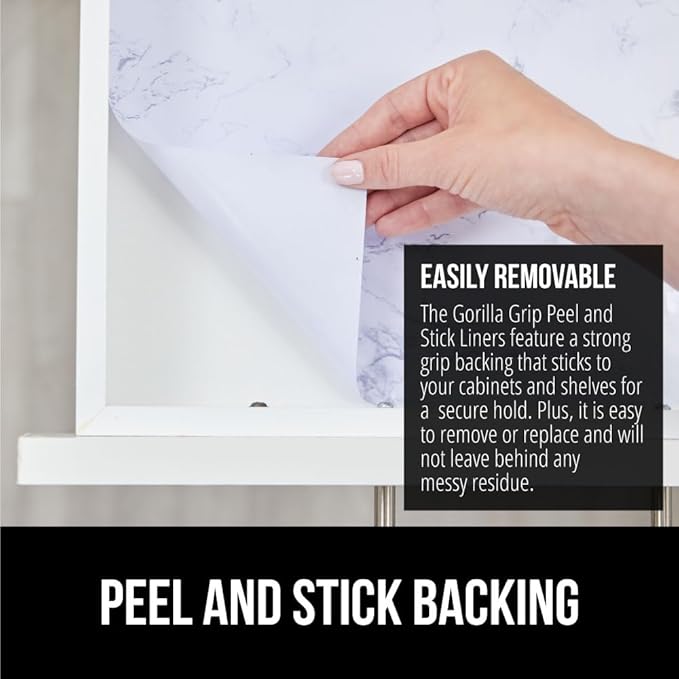 GORILLA GRIP Peel and Stick Paper, Removable Cover - Image 4