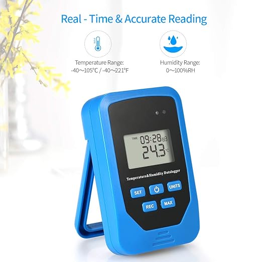 Mini USB Humidity Temperature Data Logger RH Temp Datalogger Recorder Humiture - Image 2