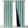 NICETOWN 100% Blackout Window Curtain Panel, Heat and Full Light Blocking Drape by NICETOWN