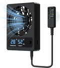 Reptile Humidity Control Fan for Terrariums, Quiet Airflow System for Tanks and by LURMMUE