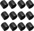 12Pcs Round Rubber End Caps 1-3/4" ID Vinyl Flexible Bolt Chair Foot Covers by Bonsicoky