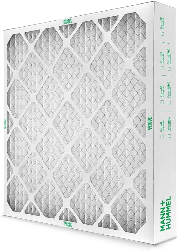 Mann+Hummel 16x25x4 MERV 13 Pleated HVAC AC Furnace Air Filters. 2 Pack. by MannHummel