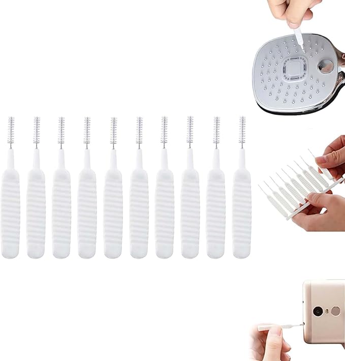 Upgrade Shower Head Cleaning Brush, Gap Hole Anti-Clogging Cleaning Brush by Viwgnxy
