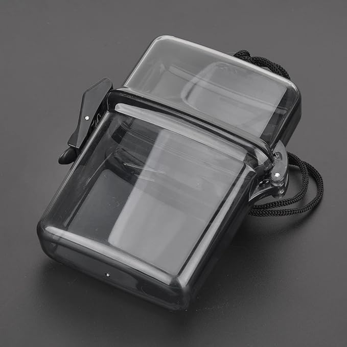 Keenso Diving Seal Box, 3 Colors Plastic Dry Box Transparent Waterproof Sealing - Image 2