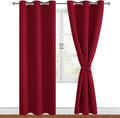 Hiasan Blackout Curtains for Bedroom, 38 x 84 Inches Long by Hiasan