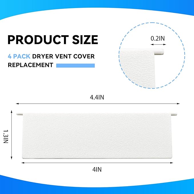Dryer Exhaust Vent Cover Panel Replacements - Image 2