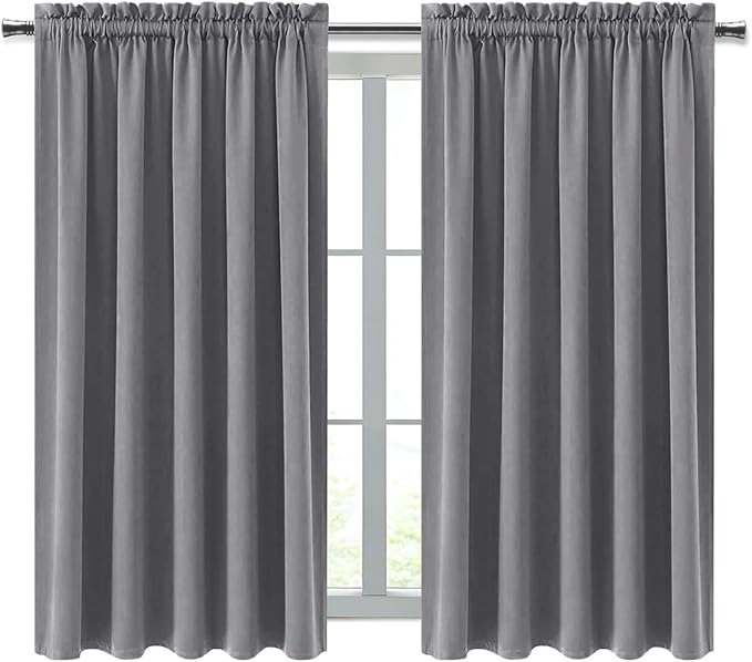 DWCN Blackout Curtains for Living Room Thermal Insulated, Energy Saving & Noise - Image 9