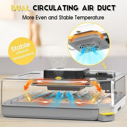 4th Gen – 48 Egg Fully Automatic Incubator, 2026 UpgradedDesign, Intelligent - Image 4