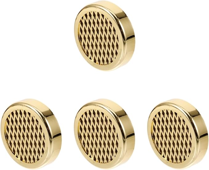 Hemoton 4Pcs Round Golden Cigar Humidor Humidifier Sponge by HEMOTON