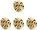Hemoton 4Pcs Round Golden Cigar Humidor Humidifier Sponge by HEMOTON