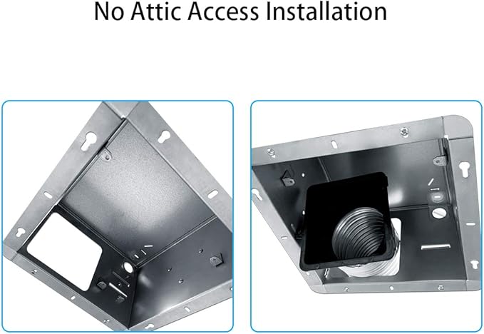 Tech Drive Super Quiet 110 CFM, 1.5 Sone Bathroom Ventilation and Exhaust Fan - Image 6