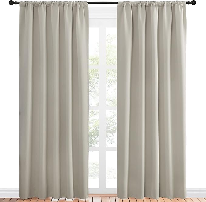 NICETOWN Blackout Curtains for Living Curtains, Room Darkening Window Curtain - Image 2