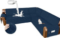 Arfntevss Waterproof Sectional Couch Covers L Shape Washable Velvet Sofa Cover by Arfntevss
