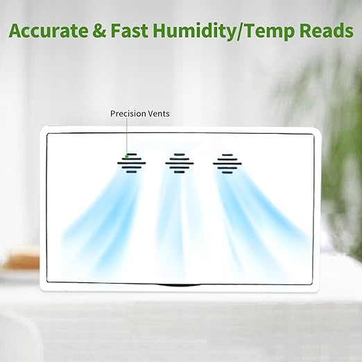 Digital Hygrometer Indoor Thermometer: High Accuracy Room Humidity Monitor - Image 4
