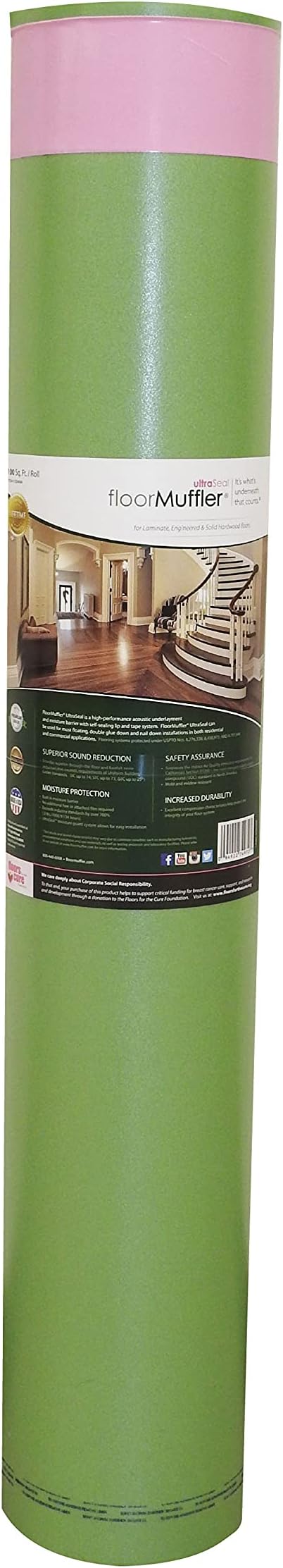 Ultra Seal Underlayment 100SF by FloorMuffler
