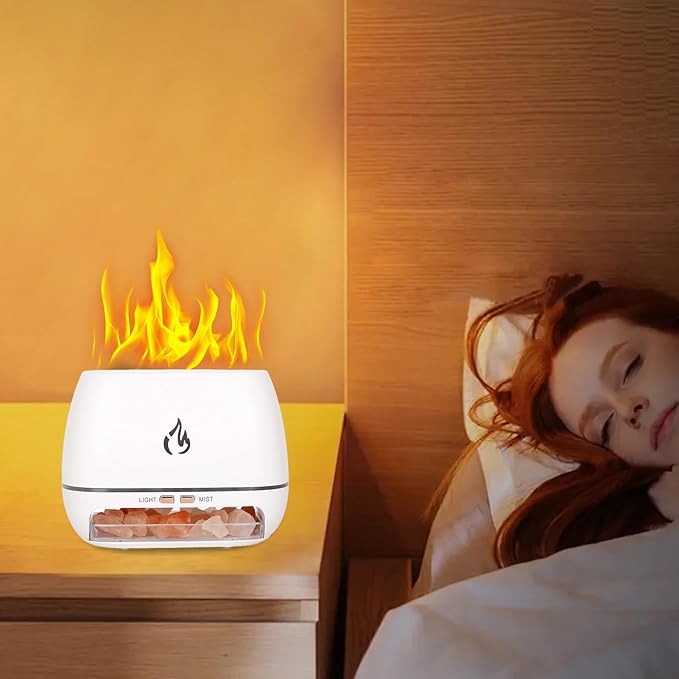 Diffuser Ultrasonic, Salt Rock Perfume Oil Diffuser - Image 2
