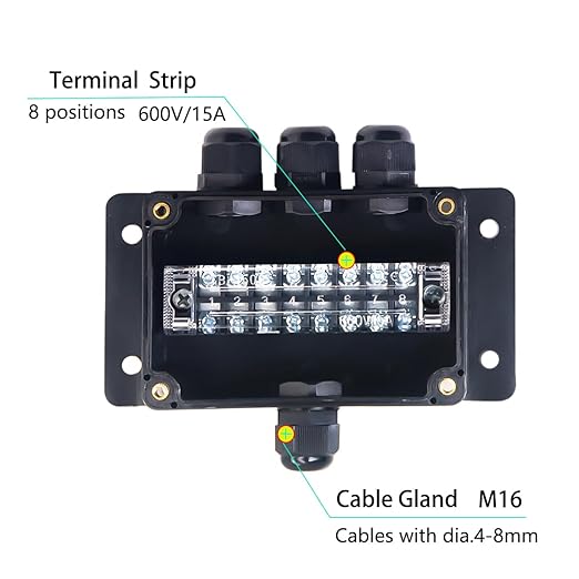 Watertight Junction Box, IP67 Waterproof Electrical Project Box - Image 2